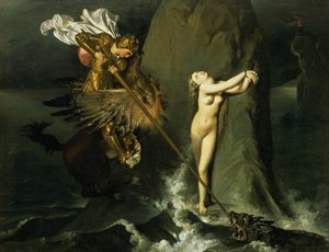 Ruggiero pelastaa Angelican, 1819
